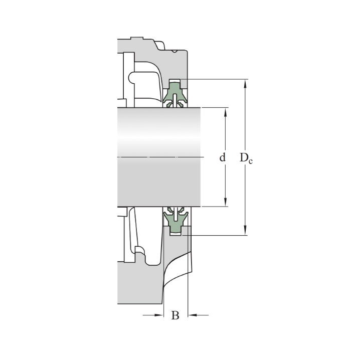 Уплотнение TSN232L ISKRA