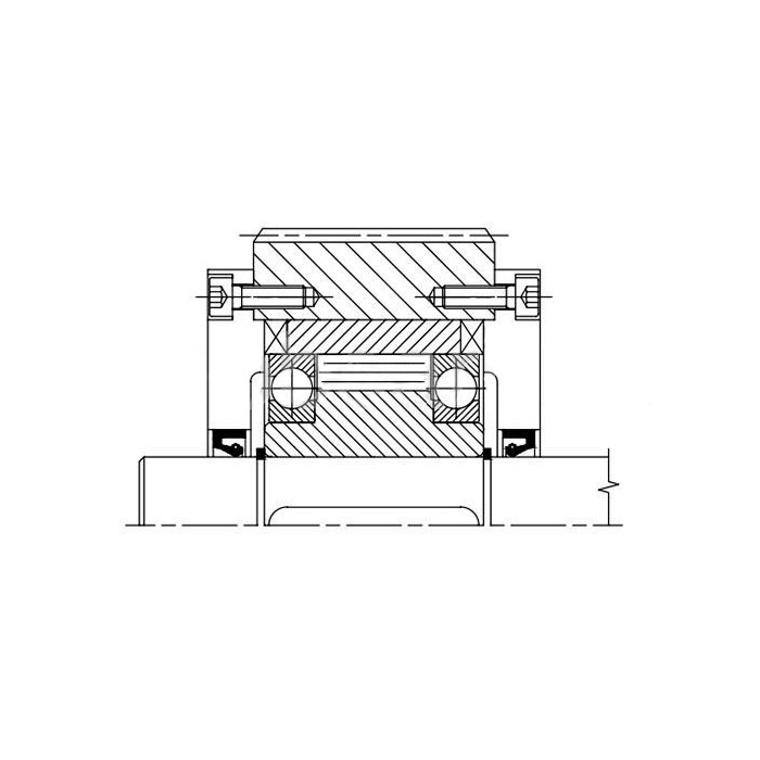 Обгонная муфта GF70 (NFR70) ISKRA