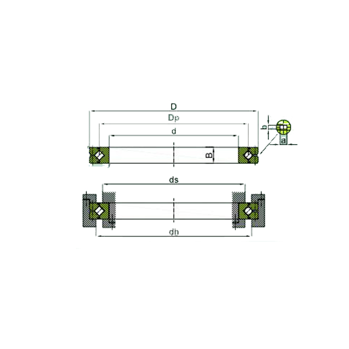 ОПУ прецизионная серия с перекрестными роликами RE25025-UU-CC0-P5 ISKRA