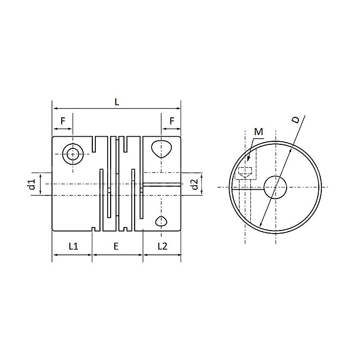 Муфта спиральная соединительная FC63-P2 ISKRA