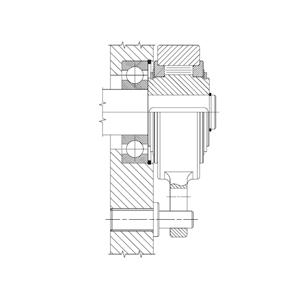 Обгонная муфта AV40 (GV40) ISKRA