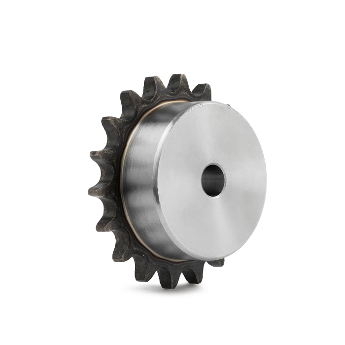 Звездочка под расточку со ступицей с калеными зубьями для цепи: 08B-1, Z=10, 1/2" x 5/16" PS09T10 (PHS08B-1BH10) ISKRA