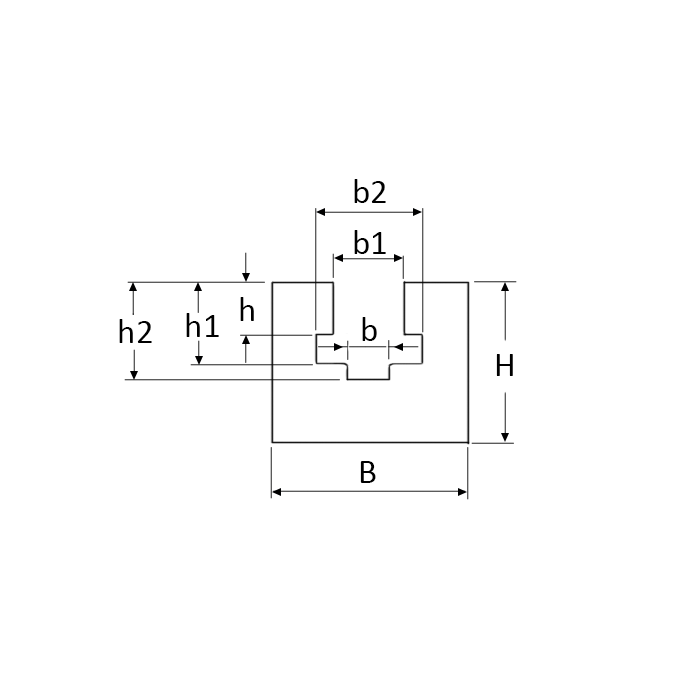 Направляющая для цепи 12B-1 тип 1BL H=35 L=2000 ISKRA