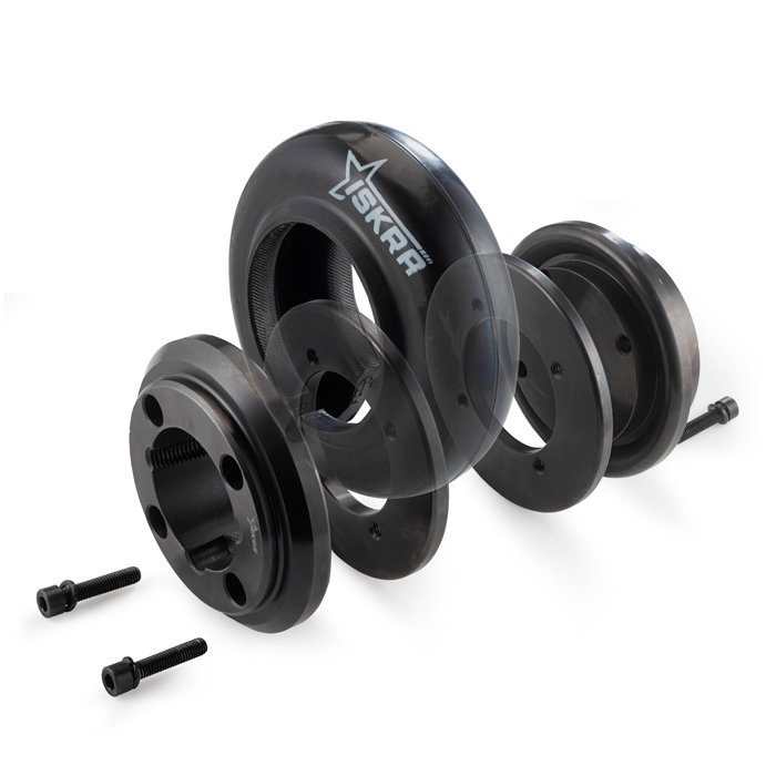 Торообразная полумуфта под расточку F80R (PHE F80RSBFLG) ISKRA