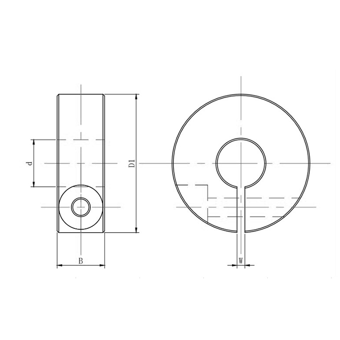 Ограничитель для вала 30 мм SXW30 ISKRA