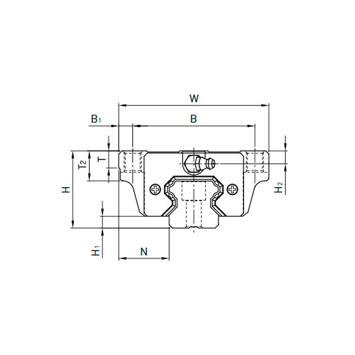 Каретка HGW55HCZAH ISKRA