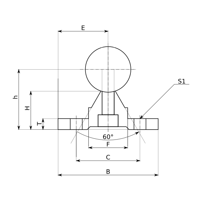 Вал прецизионный с опорой TBR30 ISKRA