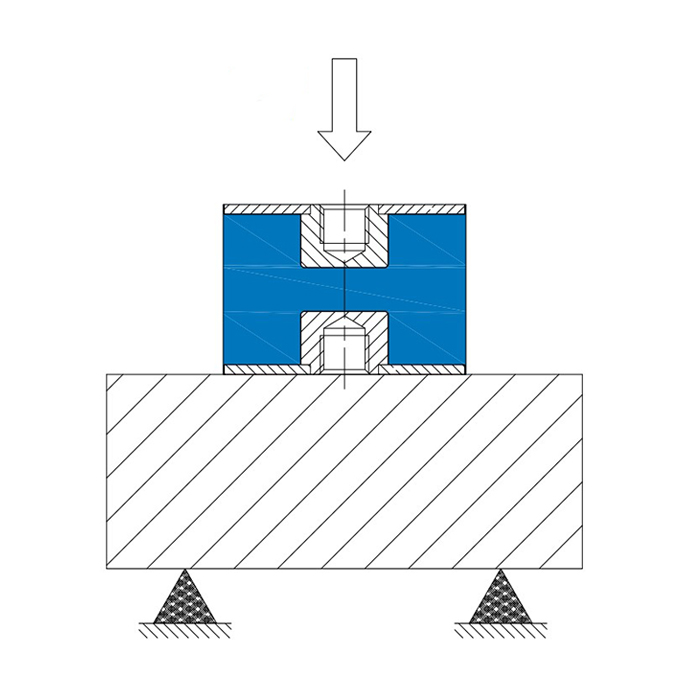 Виброизолятор FF25X30 M6 FF253006 ISKRA