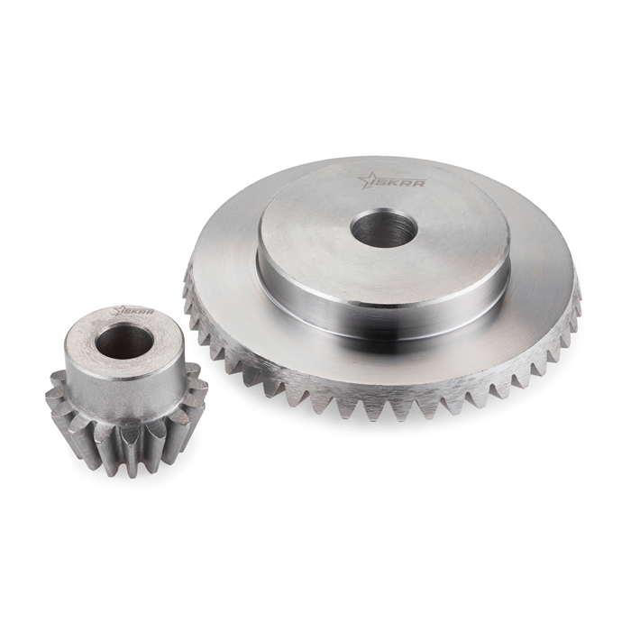 Коническая зубчатая пара, передат. число: 1:3, M=2, Z1=16, Z2=48 C28A483 ISKRA