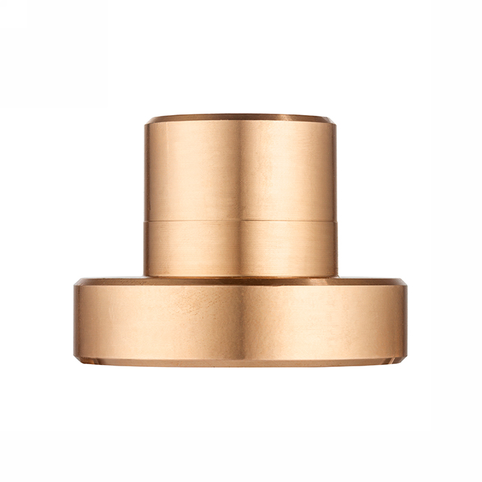 Гайка трапецеидальная с фланцем (бронза) d=24 мм, шаг резьбы 5 мм (прав. резьба), BFM 24-5-D ISKRA