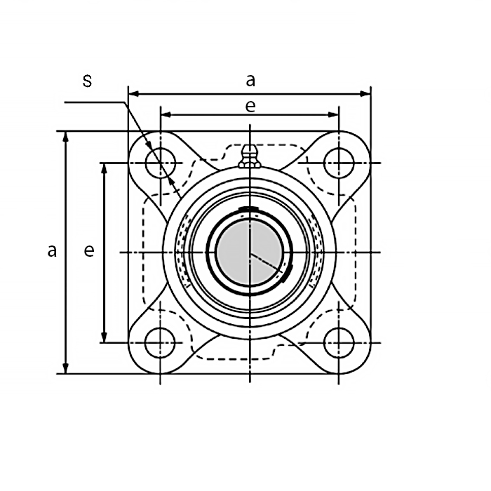 Подшипниковый узел UCF207 ISKRA