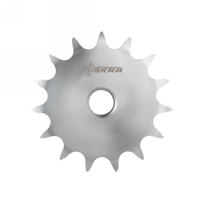 Звездочка двойная для однорядных цепей: 08B-1,Z=14,1/2"x5/16"DS09014(PHS08B-1DSA14) ISKRA