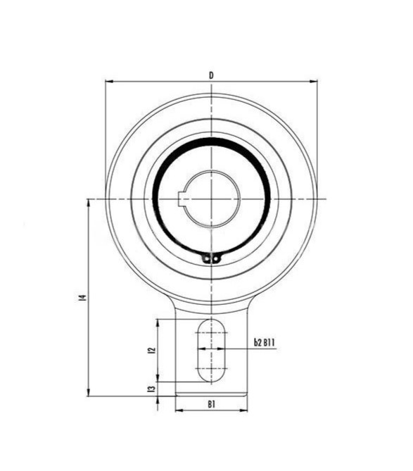 Обгонная муфта RSBW40 (GVG40) ISKRA