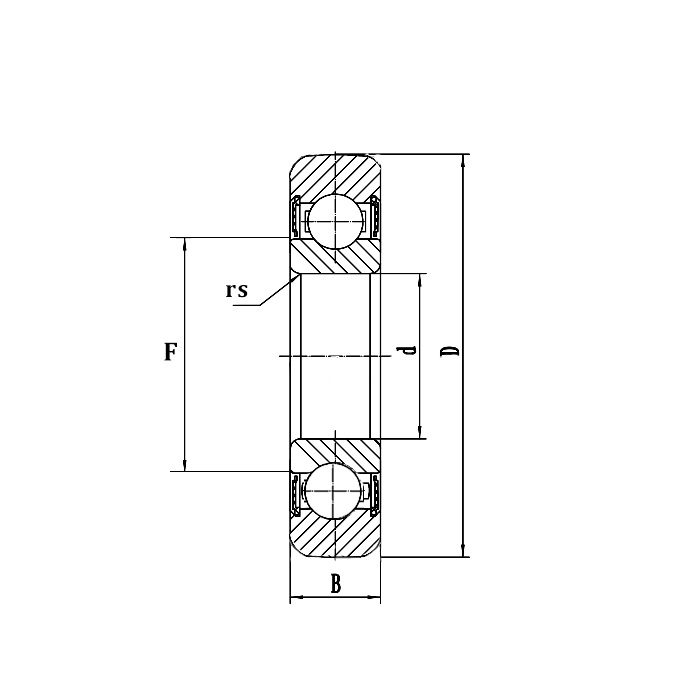 Опорный ролик LR6001NPPU ISKRA