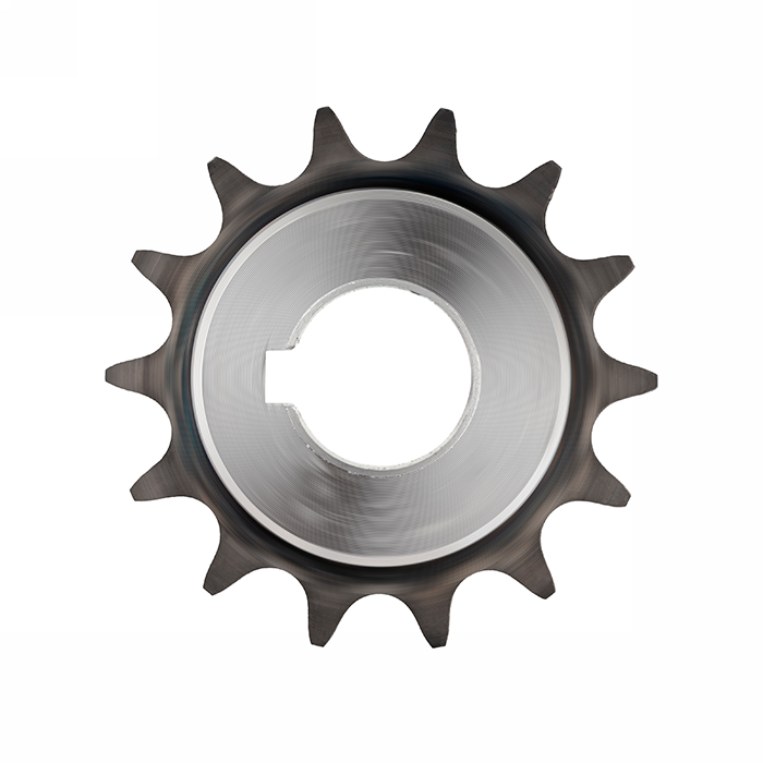 Звездочка с готовым отверстием d=20 со ступицей для цепи: 08B-1, 1/2"x5/16", Z=14 09SB014 ISKRA