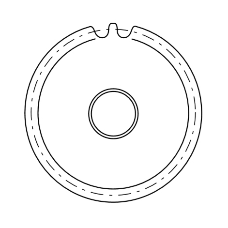 Зубчатая шестерня без ступицы, M=1, Z=80 CM26080 ISKRA