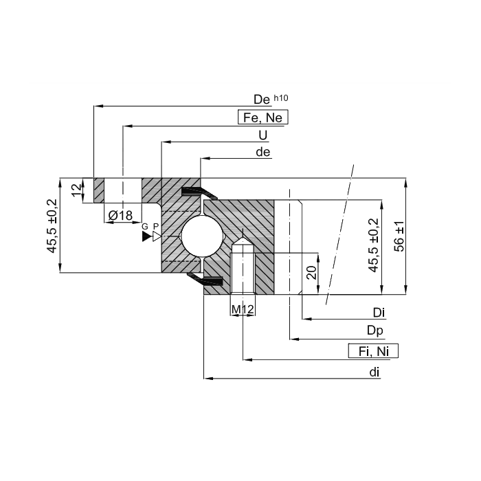 ОПУ фланцевая серия ZBL.20.0944.200-1SPTN ISKRA