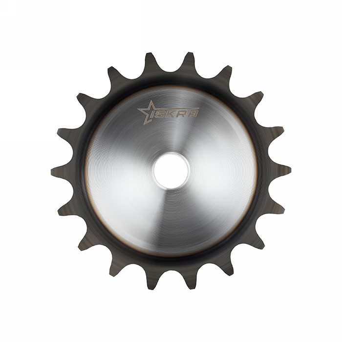 Звездочка под расточку со ступицей с калеными зубьями для цепи: 08B-1, Z=13, 1/2"x5/16" PS09T13 ISKRA