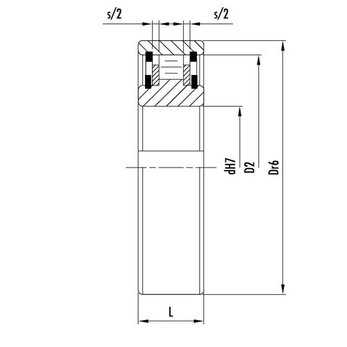 Обгонная муфта US8 (AS8) ISKRA