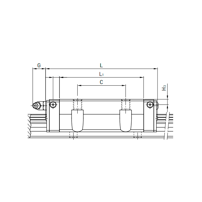 Каретка HGW55HCZAH ISKRA