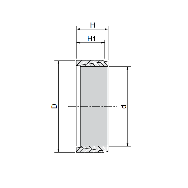 Зажимная втулка KLNN030 (PHF FX30-30x35) ISKRA