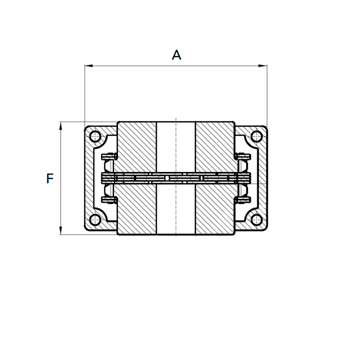 Крышка муфты ISCC8020COVER ISKRA