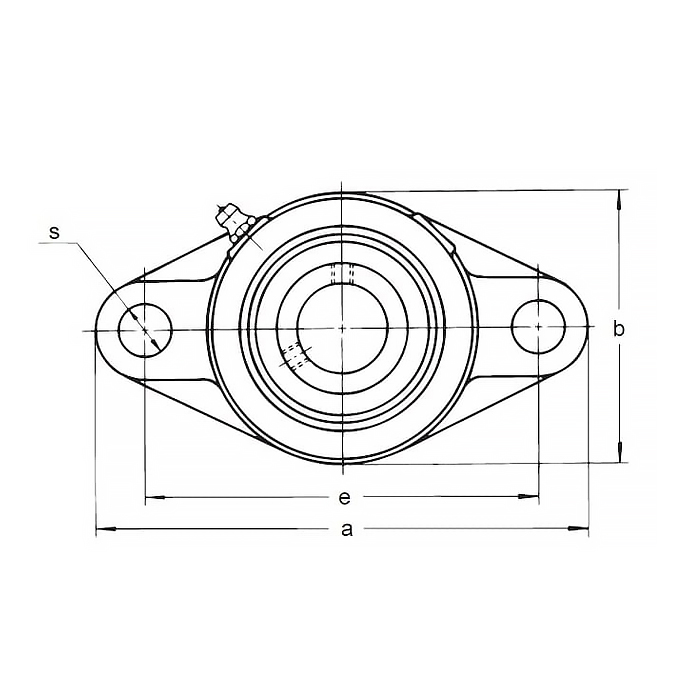 Подшипниковый узел UFL001 ISKRA