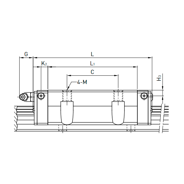 Каретка HGW65HCZAH ISKRA