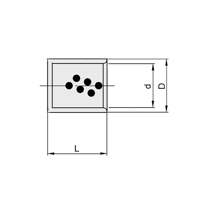Втулка скольжения BNZ253025 (PBM253025) ISKRA