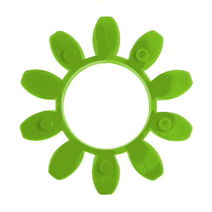 Упругий элемент типа паук зеленый EV75090 ISKRA