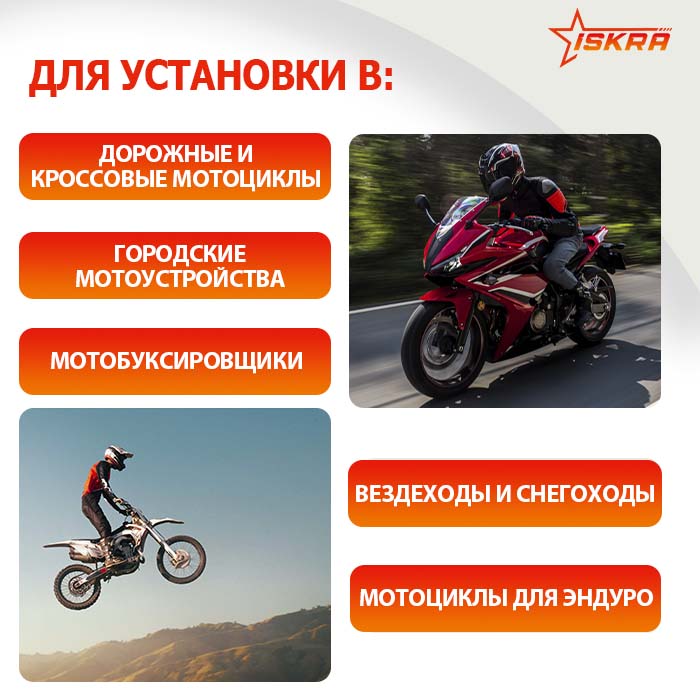 Приводная цепь для мотоцикла усиленная 520-H-104L ISKRA