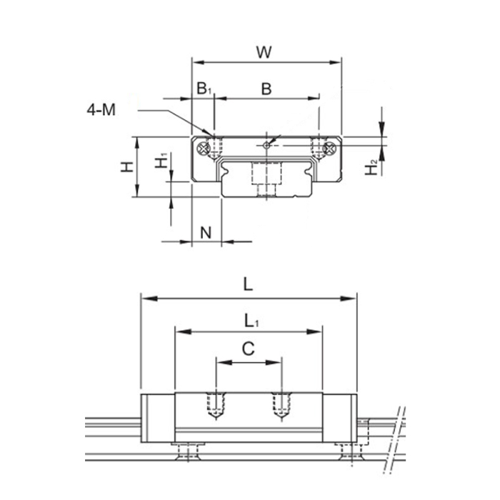 Каретка MGW15CZ0H ISKRA