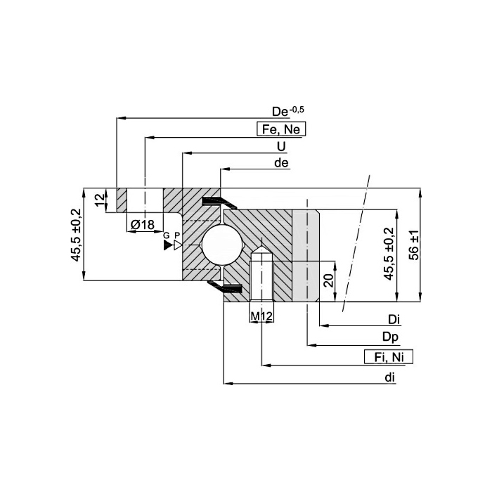 ОПУ фланцевая серия ZBL.20.0544.200-1SPTN ISKRA