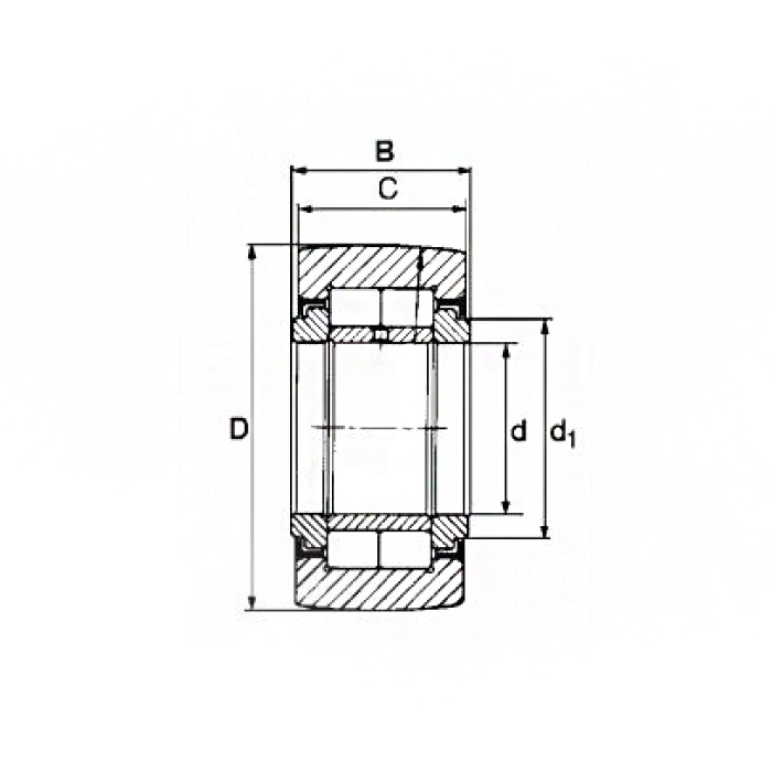 Опорный ролик NUTR50110 ISKRA