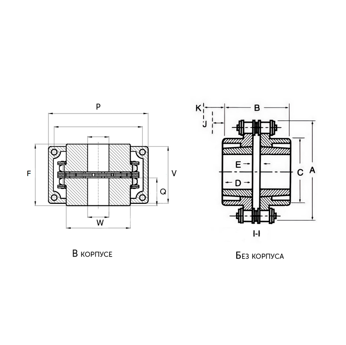 Муфта цепная под втулку тапербуш 3535 ISCC10020II ISKRA