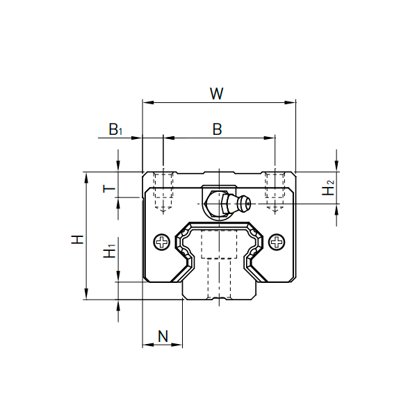 Каретка HGH20CAZAH ISKRA