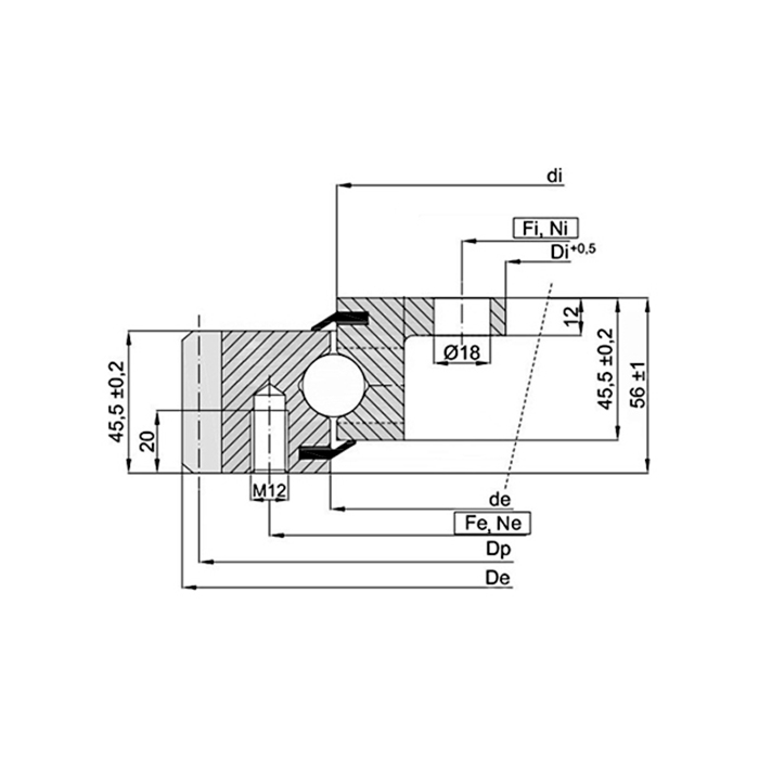 ОПУ фланцевая серия EBL.20.0544.200-1STPN ISKRA