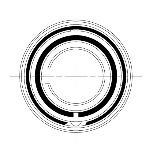 Обгонная муфта US8 (AS8) ISKRA