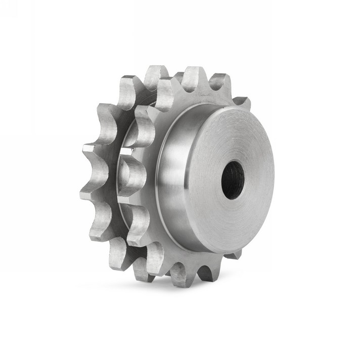 Звездочка со ступицей под расточку для цепи 08B-2, z=12, 1/2" x 5/16" PD09012 (PHS 08B-2B12) ISKRA