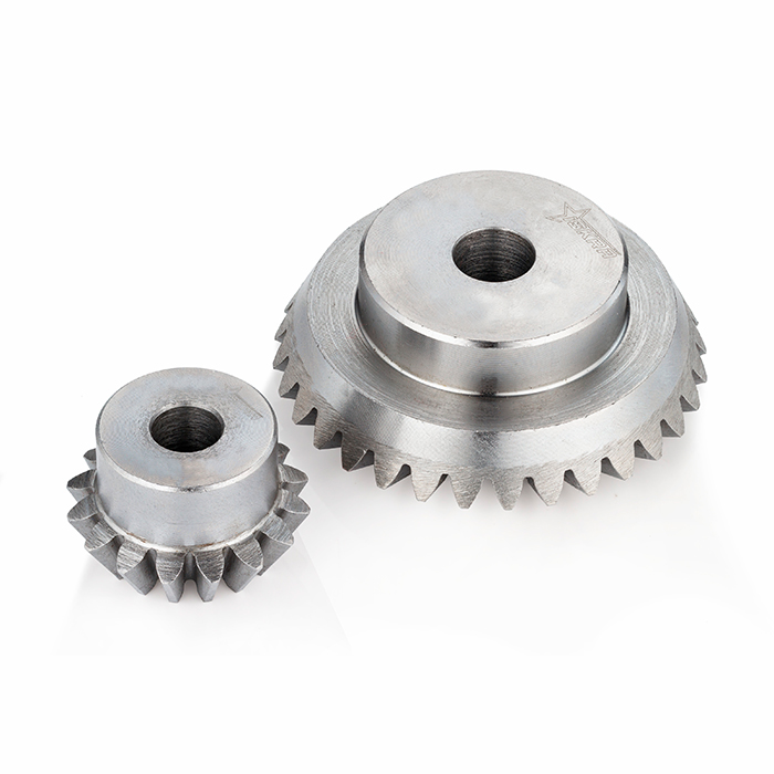 Коническая зубчатая пара, передат. число: 1:2, M=2, Z1=16, Z2=32 C28A322 ISKRA