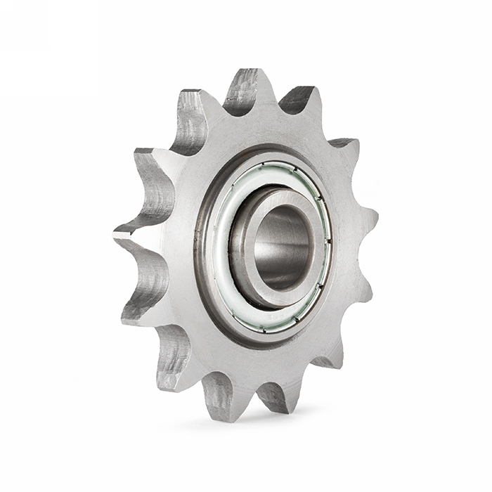 Звездочка натяжная на шариковых подшипниках для цепи 08B, Z=16, 1/2"x5/16" PC09016 ISKRA