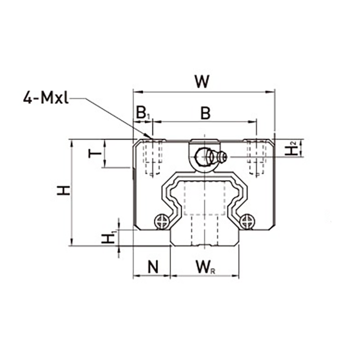 Каретка HGL30HAZAH ISKRA