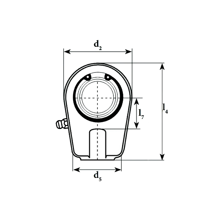 Шарнирный наконечник TAPRU550 ISKRA