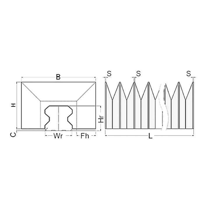 Гофрозащита HG-R15-400 ISKRA