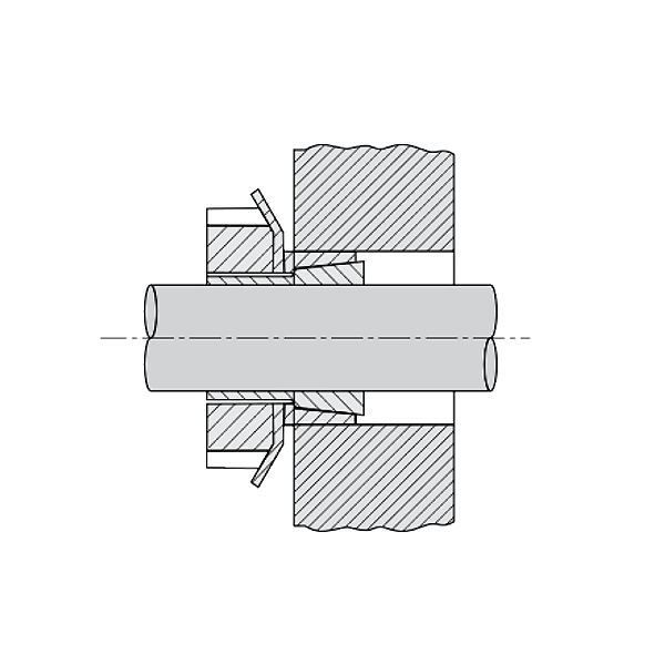 Зажимная втулка KLFF025 (PHF FX90-25x35) ISKRA