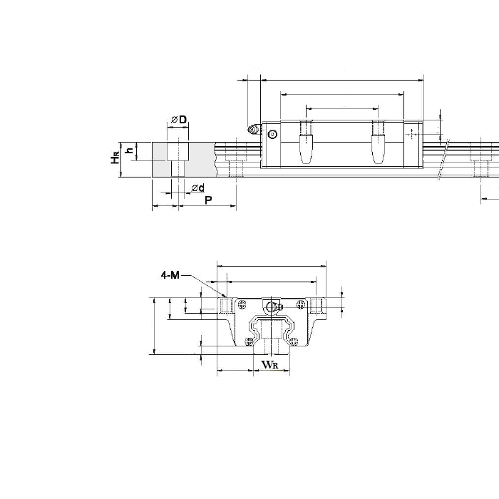 Направляющая HGR25 ISKRA