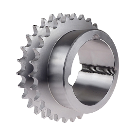 Звездочка под втулку тапербуш для цепи: 08B-2, Z=20, 1/2" x 5/16" TD09020 (PHS 08B-2 ТВ 20) ISKRA