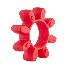 Упругий элемент типа паук красный ER28038 ISKRA