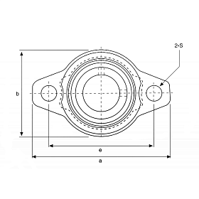 Подшипниковый узел UFL001 ISKRA