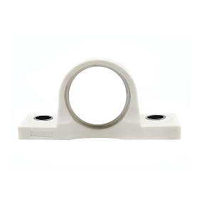 Корпус подшипника P206PL (бел. пласт) ISKRA